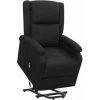 YOUTHUP Fauteuil Inclinable Noir Tissu - Noir -Pas Cher Fauteuil Magasin 55265275 1