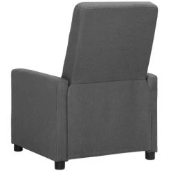 YOUTHUP Fauteuil Inclinable Gris Clair Tissu - Gris 10 YOUTHUP Fauteuil Inclinable Gris Clair Tissu - Gris -Pas Cher Fauteuil Magasin 55265280 4