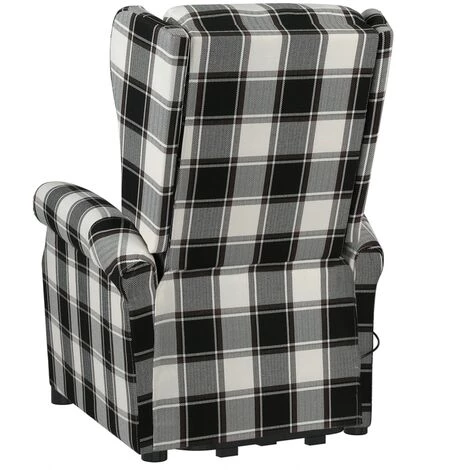 YOUTHUP Fauteuil Inclinable Marron Et Blanc Tissu - Brun 7 YOUTHUP Fauteuil Inclinable Marron Et Blanc Tissu - Brun – Image 5