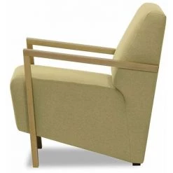 SLF24 Fauteuil Agon In Scandinave, Vintage Style - Beige - Baku 10 - Beige - Baku 10 -Pas Cher Fauteuil Magasin 55536824 3
