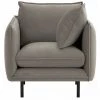 SLF24 Fauteuil Nimbus In Scandinave, Vintage Style - Gris Clair - Kronos 15 - Gris Clair - Kronos 15 2 SLF24 Fauteuil Nimbus In Scandinave, Vintage Style - Gris Clair - Kronos 15 - Gris Clair - Kronos 15 -Pas Cher Fauteuil Magasin 55539111 1