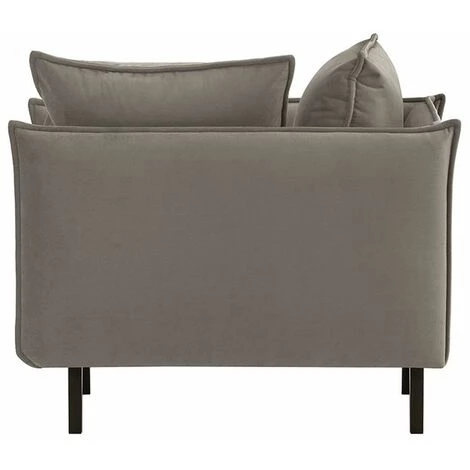SLF24 Fauteuil Nimbus In Scandinave, Vintage Style - Gris Clair - Kronos 15 - Gris Clair - Kronos 15 5 SLF24 Fauteuil Nimbus In Scandinave, Vintage Style - Gris Clair - Kronos 15 - Gris Clair - Kronos 15 – Image 3
