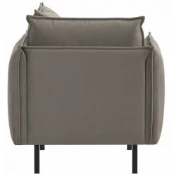 SLF24 Fauteuil Nimbus In Scandinave, Vintage Style - Gris Clair - Kronos 15 - Gris Clair - Kronos 15 10 SLF24 Fauteuil Nimbus In Scandinave, Vintage Style - Gris Clair - Kronos 15 - Gris Clair - Kronos 15 -Pas Cher Fauteuil Magasin 55539111 4