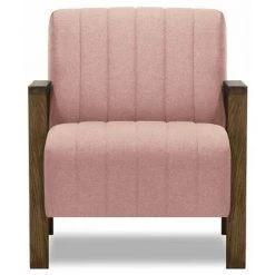 SLF24 Fauteuil Cooper In Scandinave, Vintage Style - Violet - Baku 16 - Violet - Baku 16