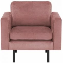 SLF24 Fauteuil Lioni In Scandinave, Vintage Style - Rose Delavé - Kronos 29 - Rose Delavé - Kronos 29