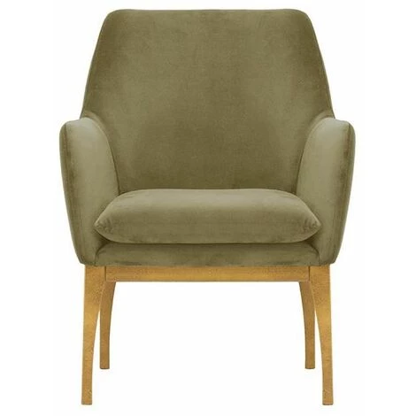 SLF24 Fauteuil Beca In Scandinave, Vintage, Glamour Style - Beige - Velluto 3 - Beige - Velluto 3 4 SLF24 Fauteuil Beca In Scandinave, Vintage, Glamour Style - Beige - Velluto 3 - Beige - Velluto 3 – Image 2