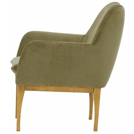 SLF24 Fauteuil Beca In Scandinave, Vintage, Glamour Style - Beige - Velluto 3 - Beige - Velluto 3 5 SLF24 Fauteuil Beca In Scandinave, Vintage, Glamour Style - Beige - Velluto 3 - Beige - Velluto 3 – Image 3