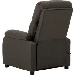 INLIFE Fauteuil De Massage Inclinable électrique Taupe Tissu 11 INLIFE Fauteuil De Massage Inclinable électrique Taupe Tissu -Pas Cher Fauteuil Magasin 55641168 5