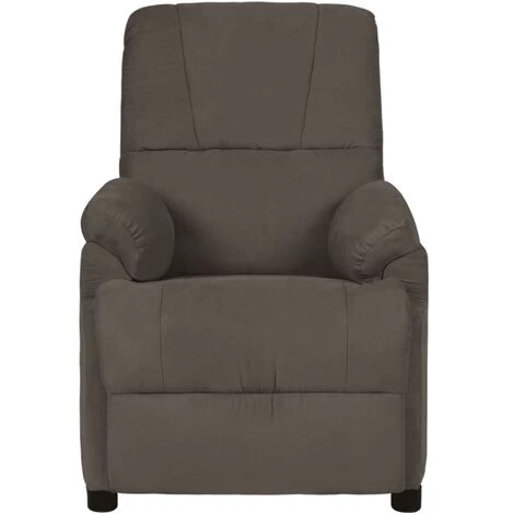 INLIFE Fauteuil De Massage Inclinable électrique Gris Foncé Similicuir 5 INLIFE Fauteuil De Massage Inclinable électrique Gris Foncé Similicuir – Image 3