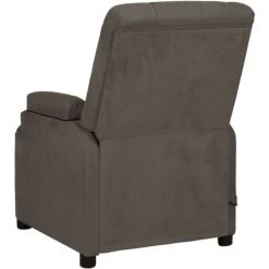 INLIFE Fauteuil De Massage Inclinable électrique Gris Foncé Similicuir 10 INLIFE Fauteuil De Massage Inclinable électrique Gris Foncé Similicuir -Pas Cher Fauteuil Magasin 55641173 4