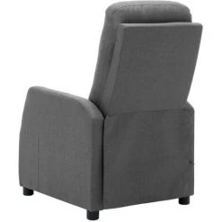 INLIFE Fauteuil Inclinable électrique De Massage Gris Clair Tissu 10 INLIFE Fauteuil Inclinable électrique De Massage Gris Clair Tissu -Pas Cher Fauteuil Magasin 55641416 4