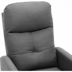 INLIFE Fauteuil Inclinable électrique De Massage Gris Clair Tissu 11 INLIFE Fauteuil Inclinable électrique De Massage Gris Clair Tissu -Pas Cher Fauteuil Magasin 55641416 5