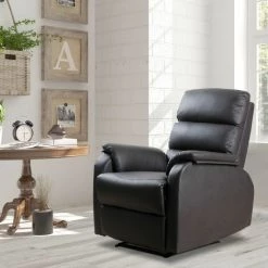 MH Fauteuil Relax LUKE Brun Foncé -Pas Cher Fauteuil Magasin 55880815 2