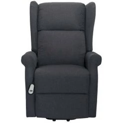 VENTE-UNIQUE.COM Fauteuil Releveur électrique En Tissu LAUGAR - Anthracite - Gris Anthracite 11 VENTE-UNIQUE.COM Fauteuil Releveur électrique En Tissu LAUGAR - Anthracite - Gris Anthracite -Pas Cher Fauteuil Magasin 55881216 5