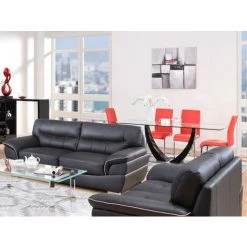 VENTE-UNIQUE.COM Fauteuil En Cuir THIBAULT - Ivoire - Ivoire -Pas Cher Fauteuil Magasin 55882461 5