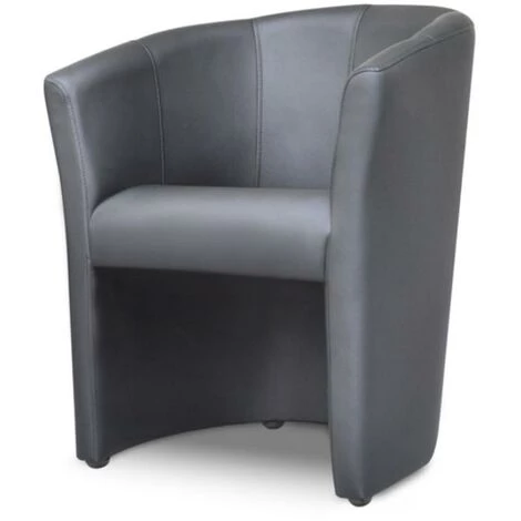 VENTE-UNIQUE.COM Fauteuil Cabriolet En Simili RANIN - Marron - Marron Chocolat 7 VENTE-UNIQUE.COM Fauteuil Cabriolet En Simili RANIN - Marron - Marron Chocolat – Image 5