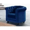 VENTE-UNIQUE.COM Fauteuil CHESTERFIELD - Velours Bleu Roi - Bleu Roi 1 VENTE-UNIQUE.COM Fauteuil CHESTERFIELD - Velours Bleu Roi - Bleu Roi -Pas Cher Fauteuil Magasin 55882555 1