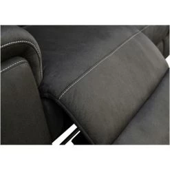 VENTE-UNIQUE.COM Fauteuil Relax Microfibre SIMONO - Taupe - Taupe -Pas Cher Fauteuil Magasin 55883292 5