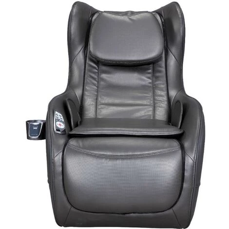 VENTE-UNIQUE.COM Fauteuil Massant ADRASTEE En Simili - Option Bluetooth - Anthracite - Gris Anthracite 6 VENTE-UNIQUE.COM Fauteuil Massant ADRASTEE En Simili - Option Bluetooth - Anthracite - Gris Anthracite – Image 4