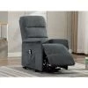 VENTE-UNIQUE.COM Fauteuil Releveur électrique En Tissu CAPUCINE - Anthracite - Gris Anthracite 1 VENTE-UNIQUE.COM Fauteuil Releveur électrique En Tissu CAPUCINE - Anthracite - Gris Anthracite -Pas Cher Fauteuil Magasin 55883452 1