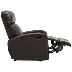 VENTE-UNIQUE.COM Fauteuil Relax En Simili ISAO - Marron - Marron Chocolat 9 VENTE-UNIQUE.COM Fauteuil Relax En Simili ISAO - Marron - Marron Chocolat -Pas Cher Fauteuil Magasin 55883983 3
