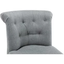 VENTE-UNIQUE.COM Fauteuil Crapaud Pour Enfant En Tissu AROLD - Gris Clair - Gris Clair -Pas Cher Fauteuil Magasin 55884860 5