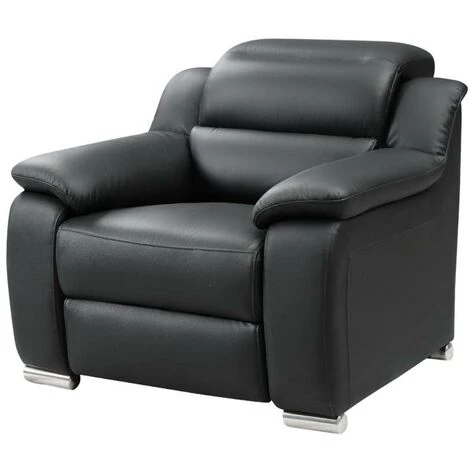 VENTE-UNIQUE.COM Fauteuil Relax électrique En Cuir ARENA III - Noir - Noir 6 VENTE-UNIQUE.COM Fauteuil Relax électrique En Cuir ARENA III - Noir - Noir – Image 4