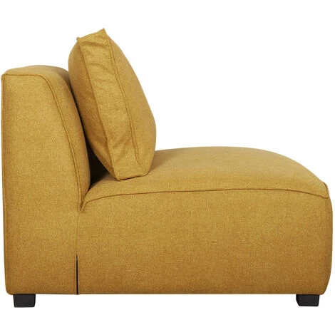 MILIBOO Chauffeuse Design En Tissu Jaune Cumin PLURIEL - Jaune 5 MILIBOO Chauffeuse Design En Tissu Jaune Cumin PLURIEL - Jaune – Image 3