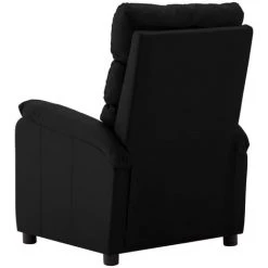 INLIFE Fauteuil De Massage Inclinable Noir Similicuir 10 INLIFE Fauteuil De Massage Inclinable Noir Similicuir -Pas Cher Fauteuil Magasin 56254544 4