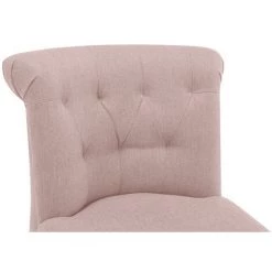 VENTE-UNIQUE.COM Fauteuil Crapaud Pour Enfant En Tissu AROLD - Rose - Rose Poudré -Pas Cher Fauteuil Magasin 56409843 4