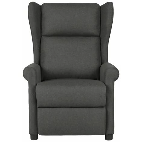 YOUTHUP Fauteuil Inclinable De Massage électrique Gris Foncé Tissu - Gris 5 YOUTHUP Fauteuil Inclinable De Massage électrique Gris Foncé Tissu - Gris – Image 3