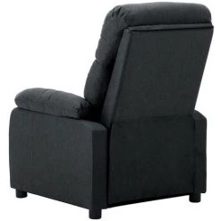 Topdeal Fauteuil Inclinable Gris Foncé Tissu FF289663_FR -Pas Cher Fauteuil Magasin 56578675 4