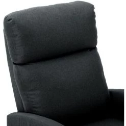 Topdeal Fauteuil Inclinable Gris Foncé Tissu FF289697_FR -Pas Cher Fauteuil Magasin 56578690 5