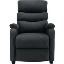 Topdeal Fauteuil Inclinable De Massage Gris Foncé Tissu FF321227_FR -Pas Cher Fauteuil Magasin 56578992 4