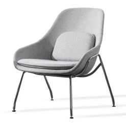 FURNMOD DESIGN YOUR SPACE Fauteuil Rembourré Québec | Gris - Gris