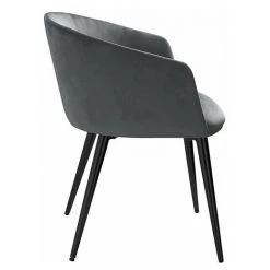 SANS MARQUE Fauteuil D'accueil Campo Gris - Maxiburo -Pas Cher Fauteuil Magasin 56851065 2