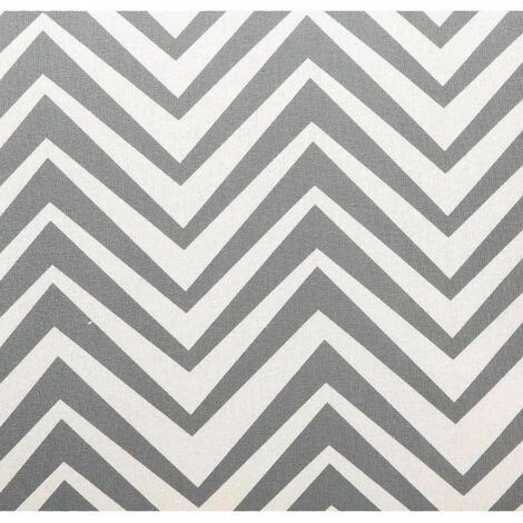 Paris Prix - Fauteuil Imprimé Design "belt" 83cm Gris 7 Paris Prix - Fauteuil Imprimé Design "belt" 83cm Gris – Image 5