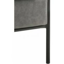 Paris Prix - Fauteuil Vintage "bearcreek" 77cm Gris & Noir -Pas Cher Fauteuil Magasin 57077885 4