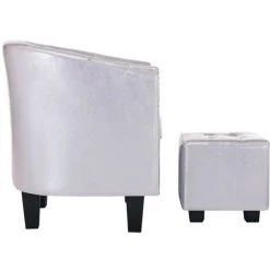 NOVA Pozzetto Fauteuil Avec Des Reproches écologiques Sur Le Fauteuil Relaxation De Différentes Couleurs Fauteuil Avec Repose-pied Argenté Brillant Similicuir Couleur : Argent Lucide 11 NOVA Pozzetto Fauteuil Avec Des Reproches écologiques Sur Le Fauteuil Relaxation De Différentes Couleurs Fauteuil Avec Repose-pied Argenté Brillant Similicuir Couleur : Argent Lucide -Pas Cher Fauteuil Magasin 57092373 5