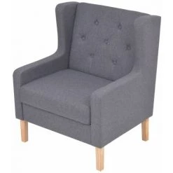 NOVA Détendez Le Fauteuil En Tissu Fauteuil Télévisé Salon élégant Diverses Couleurs Fauteuil Gris Tissu Couleur : GRIS -Pas Cher Fauteuil Magasin 57094343 4