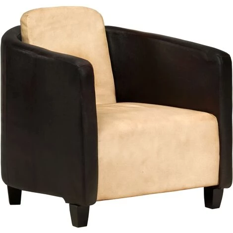 NOVA Fauteuil En Cuir De Chèvre En Cuir Moderne Relaxation En Fauteuil Fauteuil Brun Roux Et Noir Cuir Véritable Couleur : Tanno Et Noir 3 NOVA Fauteuil En Cuir De Chèvre En Cuir Moderne Relaxation En Fauteuil Fauteuil Brun Roux Et Noir Cuir Véritable Couleur : Tanno Et Noir