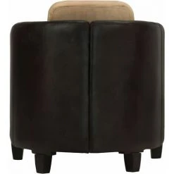 NOVA Fauteuil En Cuir De Chèvre En Cuir Moderne Relaxation En Fauteuil Fauteuil Brun Roux Et Noir Cuir Véritable Couleur : Tanno Et Noir 10 NOVA Fauteuil En Cuir De Chèvre En Cuir Moderne Relaxation En Fauteuil Fauteuil Brun Roux Et Noir Cuir Véritable Couleur : Tanno Et Noir -Pas Cher Fauteuil Magasin 57094908 4