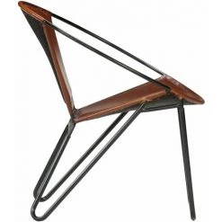 NOVA Détendez-vous Chaise En Réalité En Cuir Moderne En Cuir Moderne Couleurs élégantes Différentes Couleurs Chaise Marron Cuir Véritable Couleur : Marron -Pas Cher Fauteuil Magasin 57095148 3