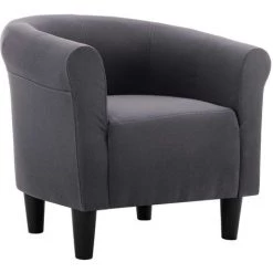 NOVA Fauteuil Avec Repose-pieds Set 2 Pcs En Tissu TV Pour La Relaxation De La Télévision Dans Différentes Couleurs Fauteuil Et Tabouret Noir Tissu Couleur : Noir -Pas Cher Fauteuil Magasin 57095234 5