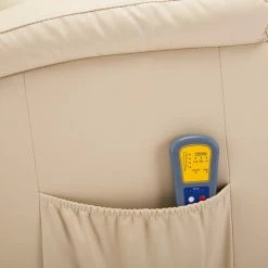 NOVA Swing De Fauteuil Fou En écot-piron Avec Différentes Couleurs Télécommande Fauteuil à Bascule De Massage Crème Similicuir Couleur : Crème -Pas Cher Fauteuil Magasin 57096705 3