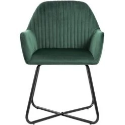NOVA Chaises De Salle à Manger élégantes En Velours Vert Avec Des Tâches De Cuisine Dans Divers Morceaux Chaises De Salle à Manger 4 Pcs Vert Velours Des Modèles : 4 Pièces 10 NOVA Chaises De Salle à Manger élégantes En Velours Vert Avec Des Tâches De Cuisine Dans Divers Morceaux Chaises De Salle à Manger 4 Pcs Vert Velours Des Modèles : 4 Pièces -Pas Cher Fauteuil Magasin 57096914 4