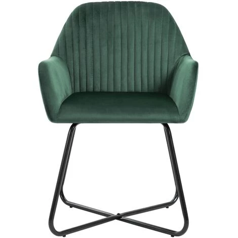 NOVA Chaises De Salle à Manger élégantes En Velours Vert Avec Des Tâches De Cuisine Dans Divers Morceaux Chaises De Salle à Manger 4 Pcs Vert Velours Des Modèles : 4 Pièces 6 NOVA Chaises De Salle à Manger élégantes En Velours Vert Avec Des Tâches De Cuisine Dans Divers Morceaux Chaises De Salle à Manger 4 Pcs Vert Velours Des Modèles : 4 Pièces – Image 4