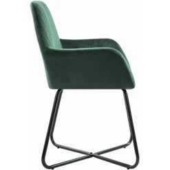 NOVA Chaises De Salle à Manger élégantes En Velours Vert Avec Des Tâches De Cuisine Dans Divers Morceaux Chaises De Salle à Manger 4 Pcs Vert Velours Des Modèles : 4 Pièces 11 NOVA Chaises De Salle à Manger élégantes En Velours Vert Avec Des Tâches De Cuisine Dans Divers Morceaux Chaises De Salle à Manger 4 Pcs Vert Velours Des Modèles : 4 Pièces -Pas Cher Fauteuil Magasin 57096914 5
