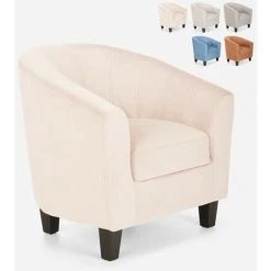 Pas Cher Fauteuil Magasin 20 AHD AMAZING HOME DESIGN Fauteuil Coquillage Salon Design Bureau Salle D’attente Seashell Class | Couleur: Blanc