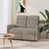 Fauteuil Inclinable De Massage 2 Places Tissu Microfibre Gris Cair VidaXL 1 Fauteuil Inclinable De Massage 2 Places Tissu Microfibre Gris Cair VidaXL -Pas Cher Fauteuil Magasin 57131734 1